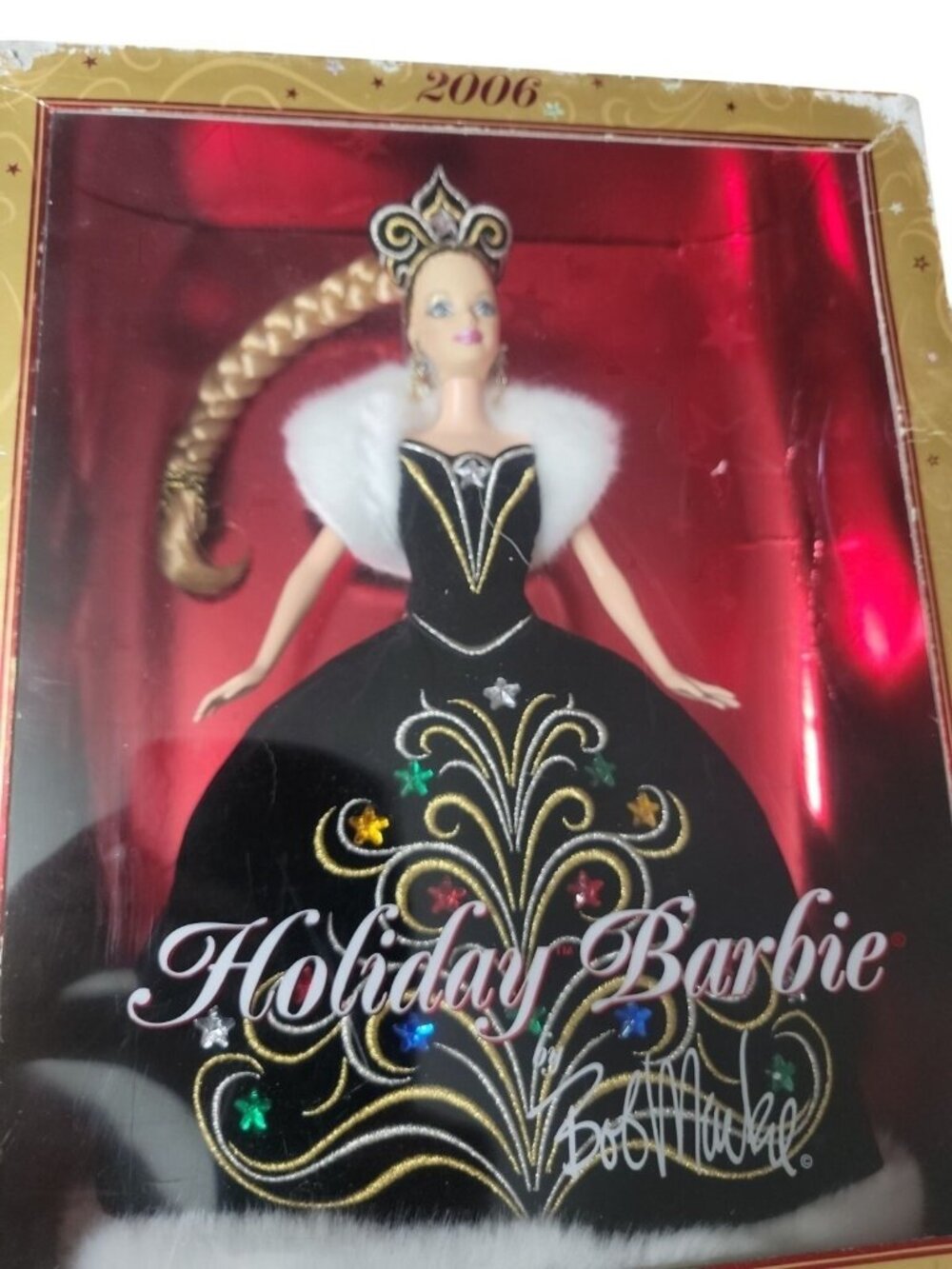 Barbie Doll Holiday 2006 By Bob Mackie Designer New in Original Box